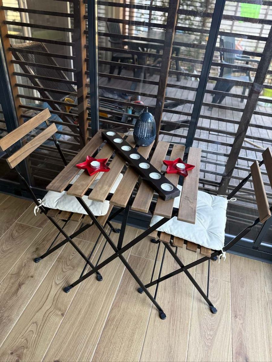 İkinci el ikea masa sandalye takımı - fotoğraf 2